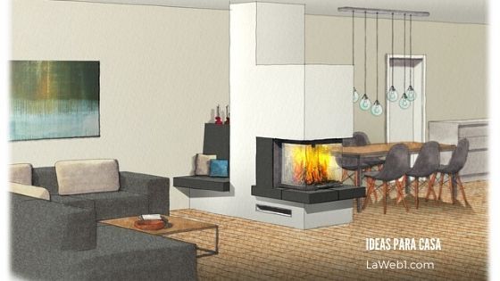 Ideas para estufas a leña 7 Ideas para chimeneas y estufas a leña