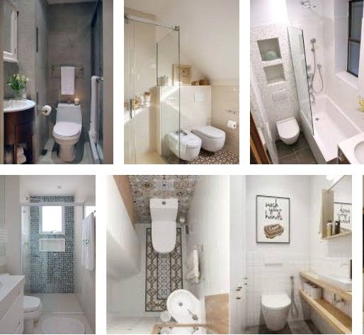 Soluciones para Baños Pequeños 2 Soluciones para Baños Pequeños 1