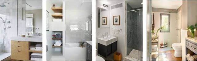Soluciones para Baños Pequeños 3 Soluciones para Baños Pequeños 2