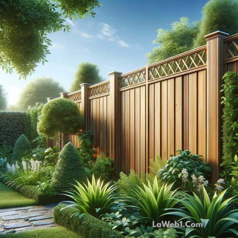 Cercos para el jardín 2 Cercos para el jardín 1