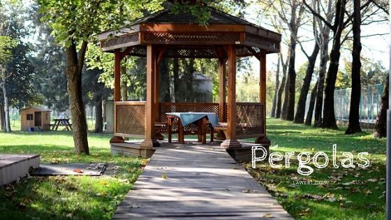 Decorando con Pérgolas 2 Pérgolas para decorar el jardín y disfrutarlo