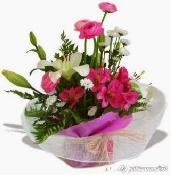 Arreglo floral de papel para regalar 4 Arreglo floral de papel para regalar 2