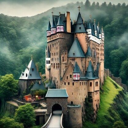 Castillos Más Pintorescos del Mundo 2 Castillo de Eltz (Alemania)
