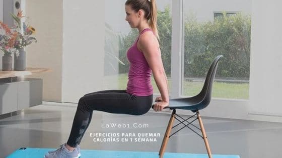Razones para el Ejercicio 3 Ejercicios para Quemar Calorías en 1 Semana
